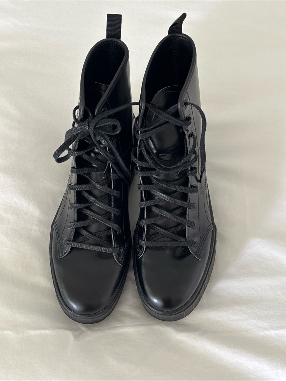 Puma x Dua Lipa Mayze Black Leather Boots